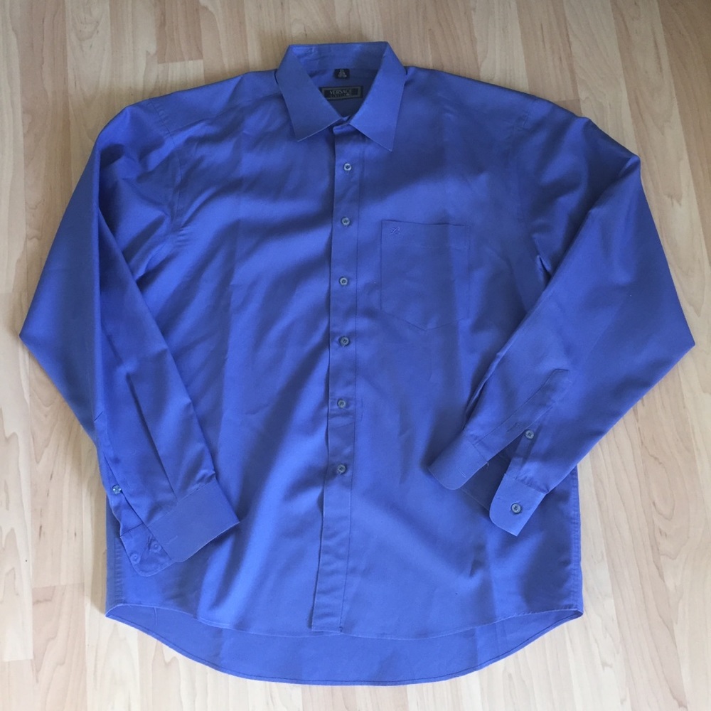Versace V2 button-down shirt, excellent condition!